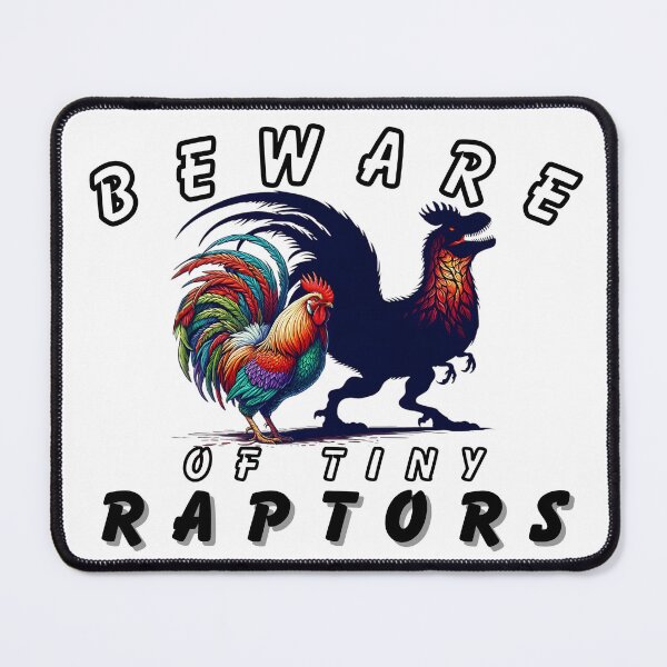Item preview, Beware of Tiny Raptors  designed and sold by Joyful-Park.