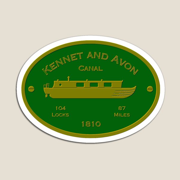 Item preview, Kennet and Avon Brass (grn) designed and sold by canal-arts.