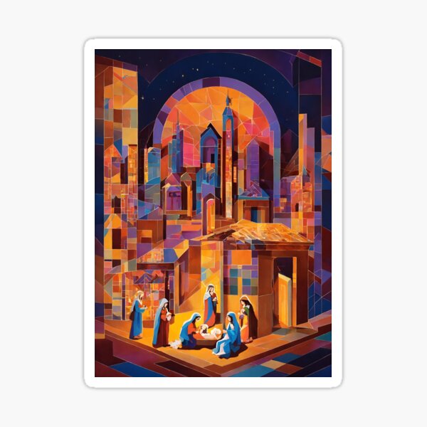 Item preview,  The Nativity Scène, Birth of Jésus  designed and sold by printmala.