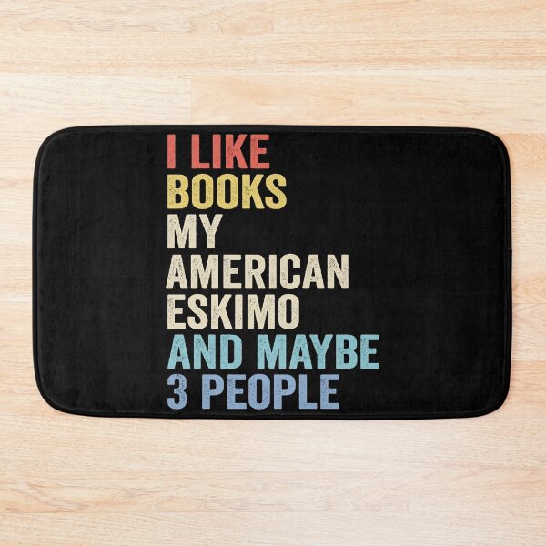 Item preview, American eskimo Dog Lover Gift - Cute Book Dogs Lover - Bookish Dog Fans designed and sold by vzrnmichsudops.