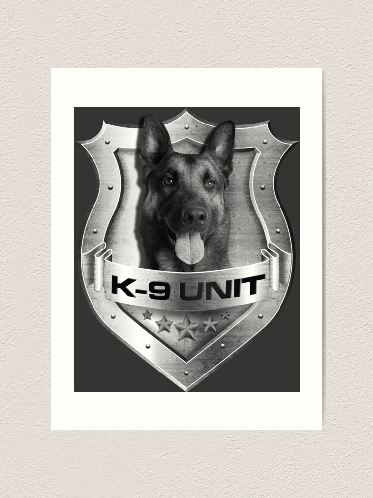 K9 Handlers Small Custom Wall Mounted Duty Shelf - Police Gear