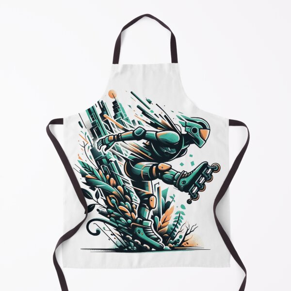 Item preview, Futuristic Skater - Velocity through the Metropolis designed and sold by SADStyleDesigns.