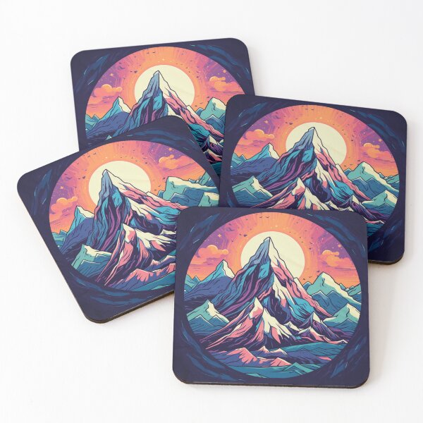 Item preview, Landscape Of Mountains designed and sold by NicolasGlowArt.