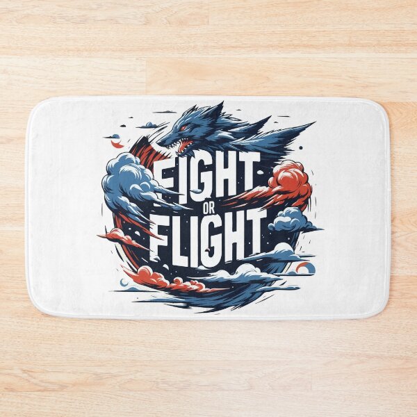 Item preview, Fight or Flight with wolf designed and sold by Decor-Craft.
