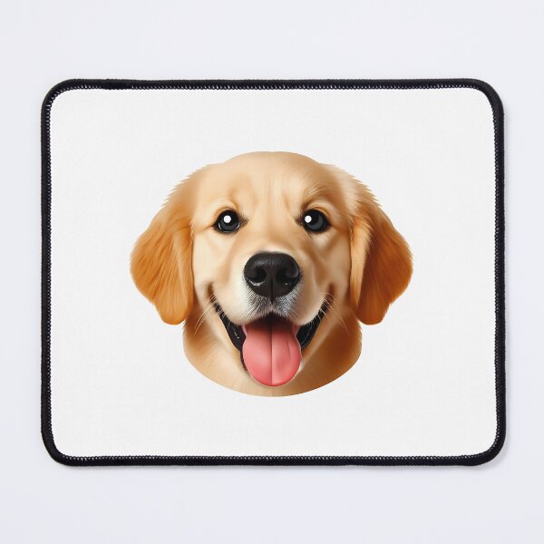 Item preview, Golden Doggo Retriever: Blurred Vision of Joyful Playfulness designed and sold by DethLock.