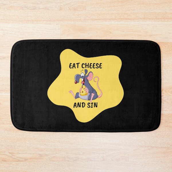 Item preview, Eat Cheese And Sin designed and sold by FunnyThings1.