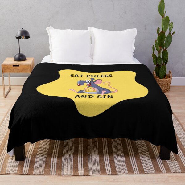 Item preview, Eat Cheese And Sin designed and sold by FunnyThings1.