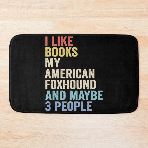 Item preview, American foxhound Dog and Books - I Like Books My American foxhound designed and sold by vzrnmichsudops.