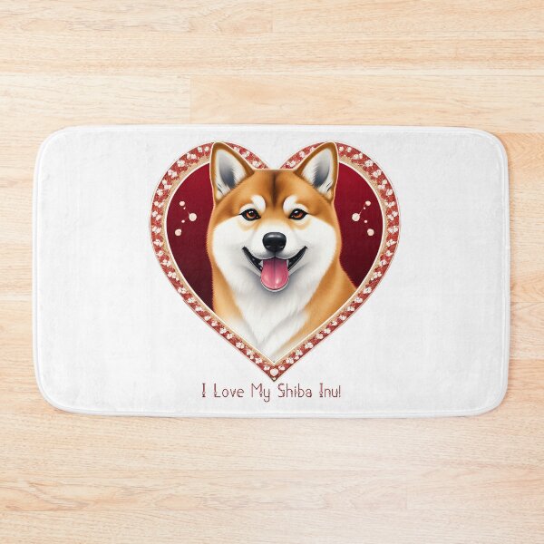 Item preview, I Love My Shiba Inu designed and sold by FatCatStudios.