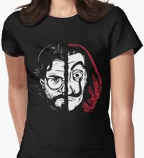 La Casa de Papel Profesor Women's Fitted T-Shirt