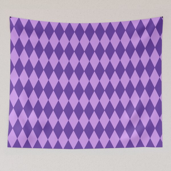 Item preview, Purple Harlequin Diamond Pattern designed and sold by Zurickdesigns.
