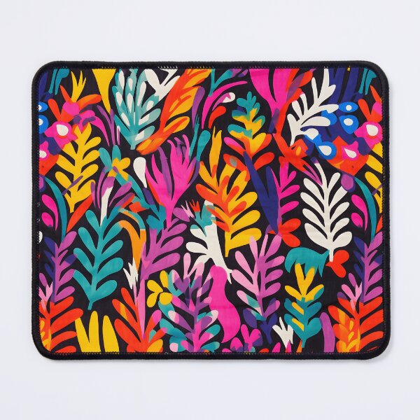 Item preview, Cool Rainbow Abstract Leaves - Colorful Plant Pattern Art designed and sold by TheTodayTribe.