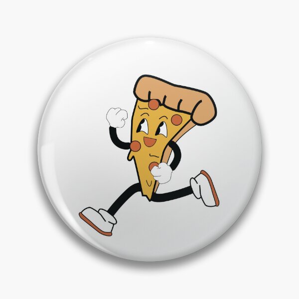 Item preview, Retro pizza character designed and sold by TheOneTrueDoggo.