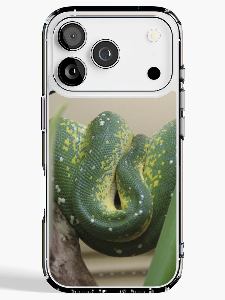 Thumbnail 1 of 5, iPhone Case, Tree Python designed and sold by JayLovesDinos.