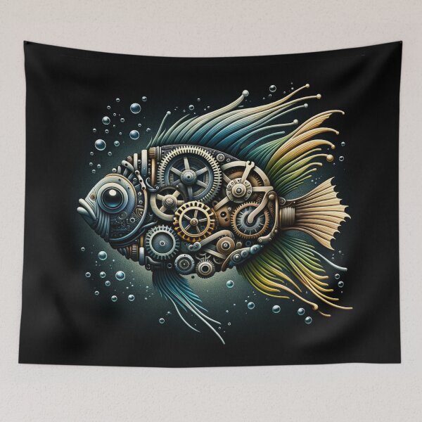 Item preview, Mechanical Fish...001... designed and sold by AtelierFafard.