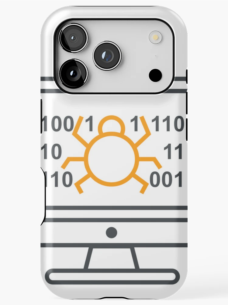 Thumbnail 1 of 4, iPhone Case, Computer Bug designed and sold by Rally1.