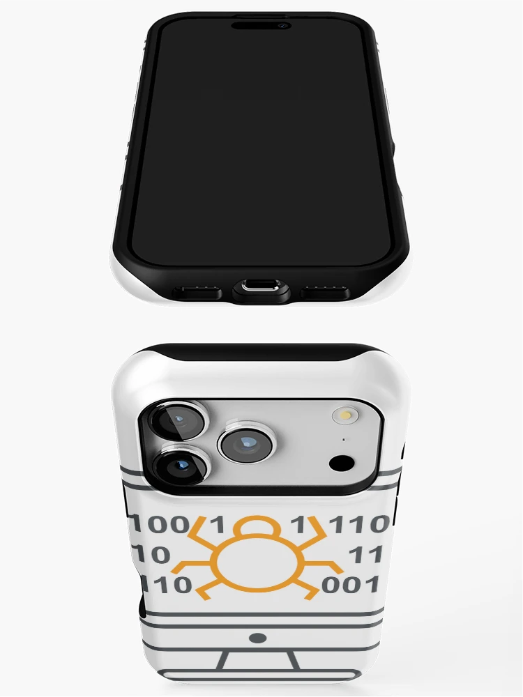 Thumbnail 3 of 4, iPhone Case, Computer Bug designed and sold by Rally1.