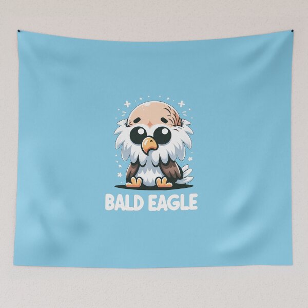 Item preview, Baldly Adorable - The Bald Eagle designed and sold by Rez3rekt.