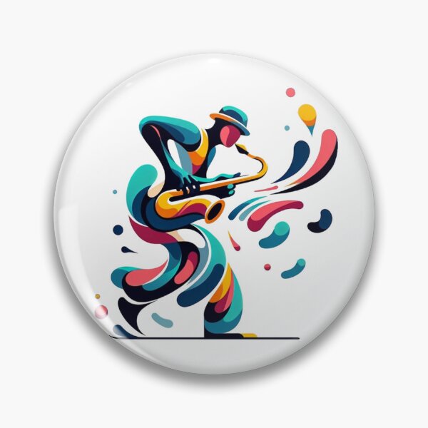 Item preview, Jazz It Up! ? Captivating Saxophonist Vector Art Tee designed and sold by Moisky Patterns.