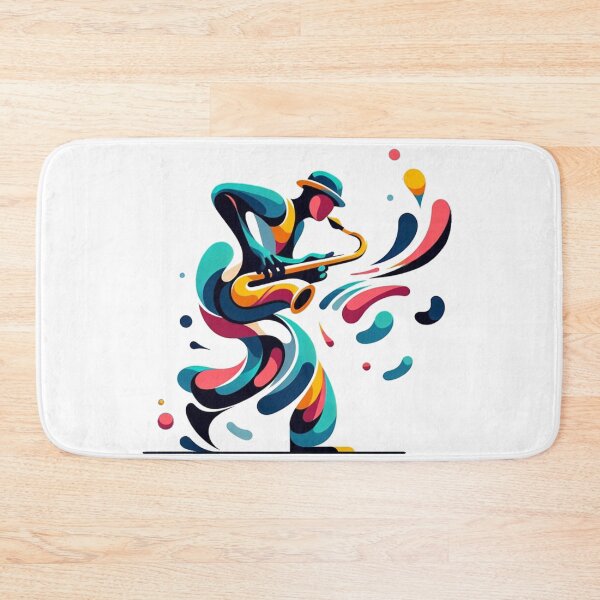 Item preview, Jazz It Up! ? Captivating Saxophonist Vector Art Tee designed and sold by Moisky Patterns.