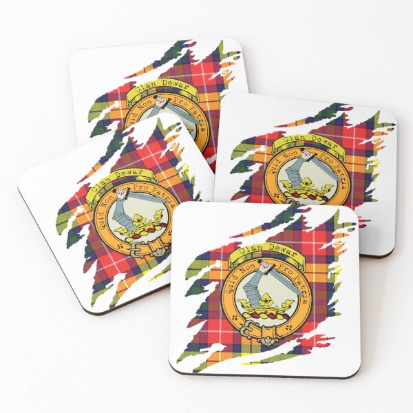 Item preview, Dewar Crest Scottish Surname Tartan designed and sold by BagTown Clans.