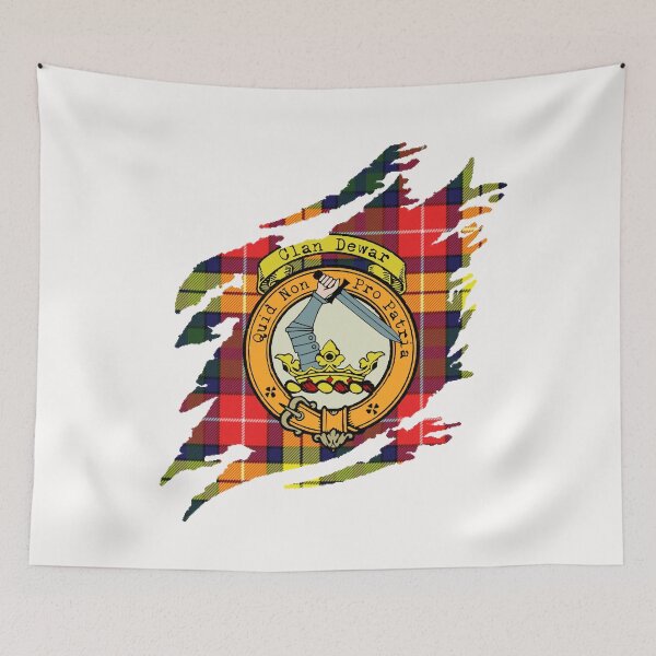 Item preview, Dewar Crest Scottish Surname Tartan designed and sold by BagTown Clans.