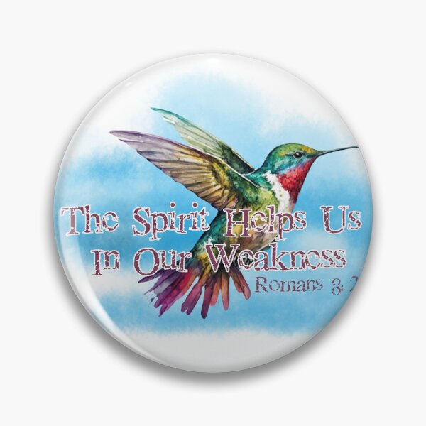 Item preview, The Spirit Helps Us designed and sold by ChefOCreations.