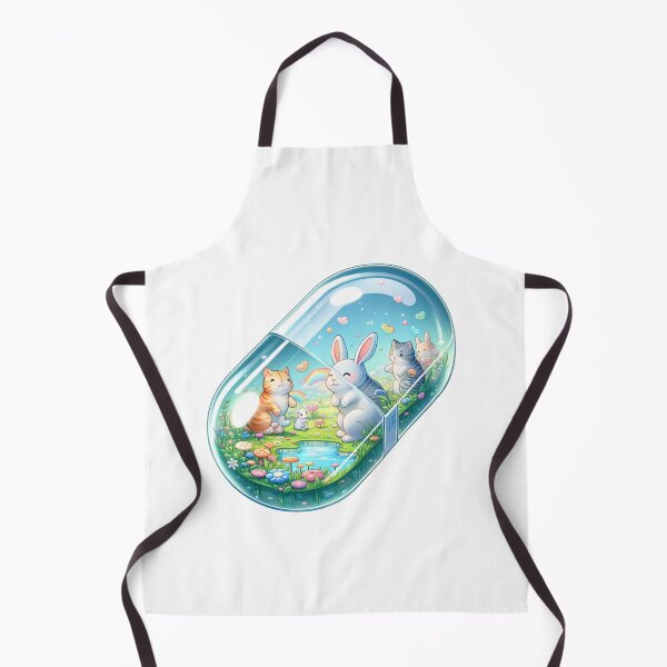 Item preview,  Vitamin Sticker With Bunny And Cats Inside designed and sold by mymagicstoreus.