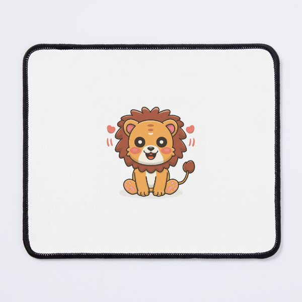 Item preview, Cute Kawaii Lion Plush designed and sold by VoxVirtuoso.
