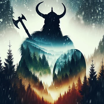 Artwork thumbnail, Invincible Viking, Ragnarok. by Pandora´s Box