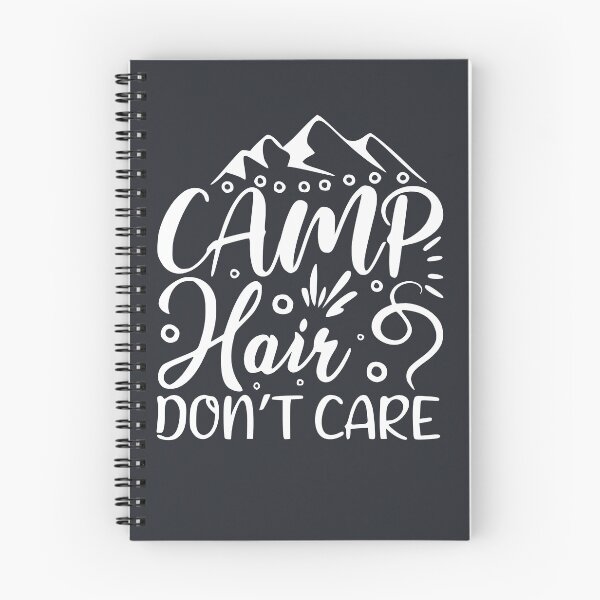 Item preview, Camp hair? Don't care designed and sold by quote2creation.