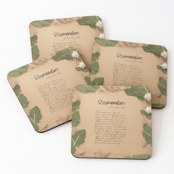 Item preview, "Ozymandias" by Percy Bysshe Shelley designed and sold by Poemit.
