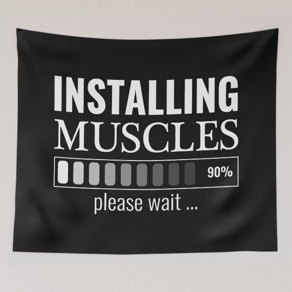 Item preview, Installing Muscle Great T-shirt designed and sold by FishingloversYT.