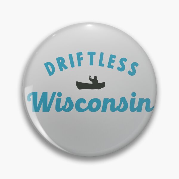 Item preview, Driftless Wisconsin Text Logo — Blue designed and sold by DriftlessWI.