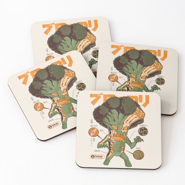 Item preview, Broccozilla X-ray - Cream  designed and sold by Ilustrata®.