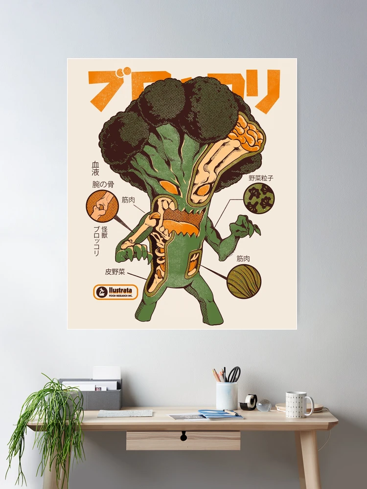 ●クリーブ版画● ベビーエッグ（ダイヤモンドスクリーニング、シリアルNo.入り） Broccozilla X-ray - Cream 