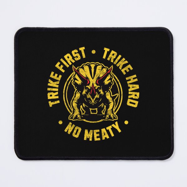 Item preview, Trike First Trike Hard No Meaty Karate Gi Logo - Funny Dinosaur  designed and sold by goldentusk.
