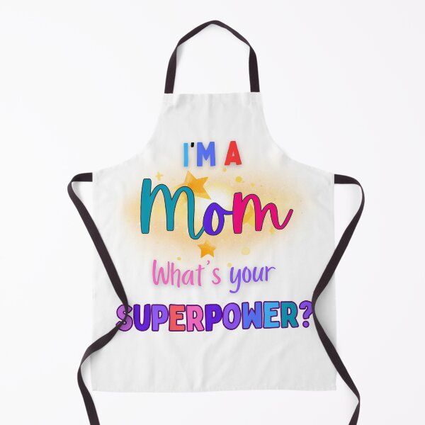 Item preview, I'm a Mom What's Your Superpower? Amazing Mom Quote designed and sold by FreedByJesus.