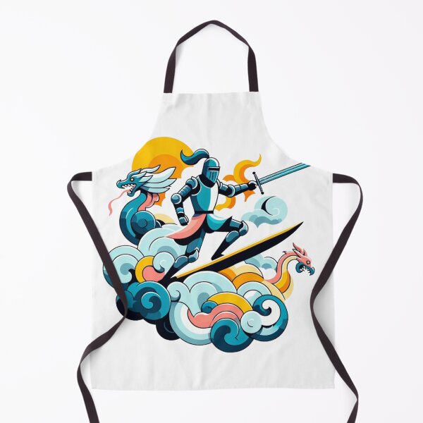 Item preview, Dragon Rider - Medieval Surfing the Sky designed and sold by SADStyleDesigns.