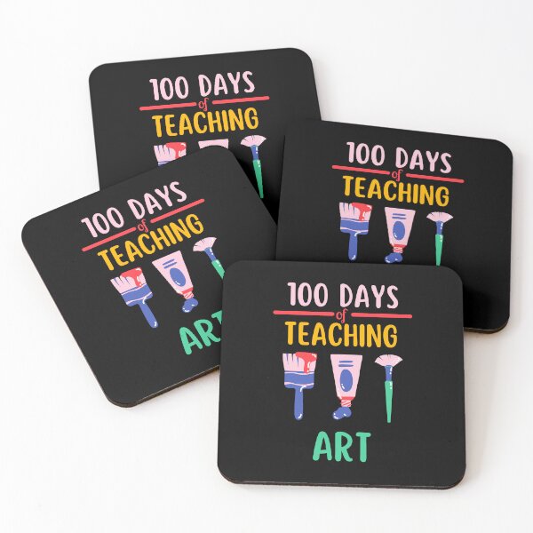 Item preview, 100 Days Of Teaching Art - Art teacher designed and sold by DottedLinePrint.