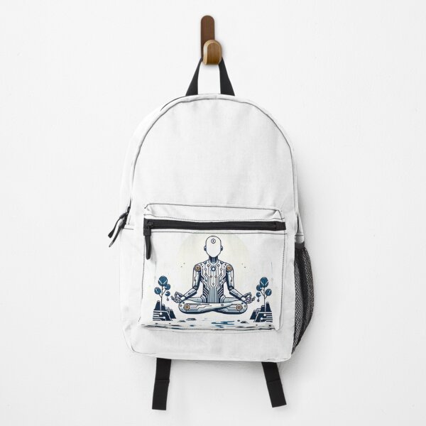 Item preview, Zen Bot - Tranquility in the Digital Age designed and sold by SADStyleDesigns.