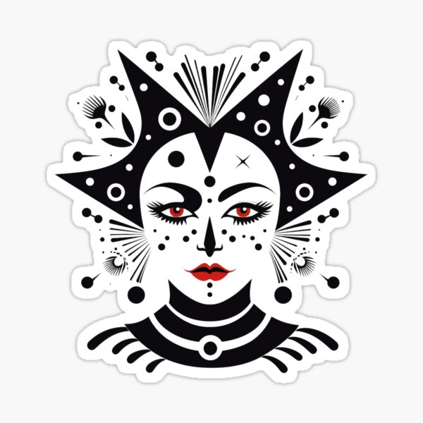 Item preview,  High Contrast Women Face designed and sold by AnnDart.