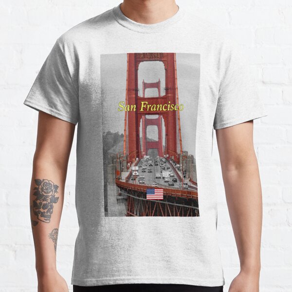 Wild West Shirt Co. San Francisco Collage Souvenir T-Shirt