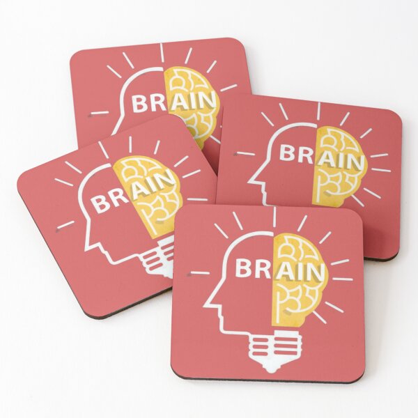Item preview, Brain in the form of a lit light bulb designed and sold by Galart58.