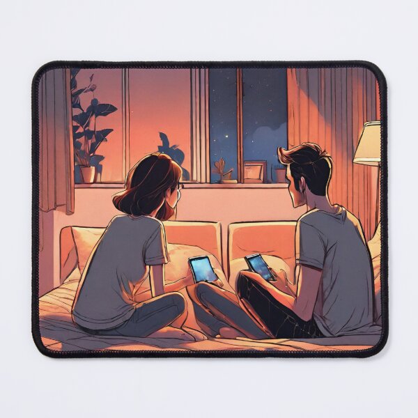 Item preview, Couple Spends Time Together Valentine designed and sold by xiaidex.