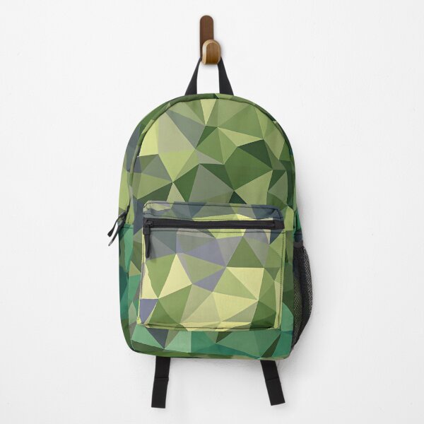 Item preview, Geometric pattern green yellow turquoise irregular designed and sold by Fyleth.