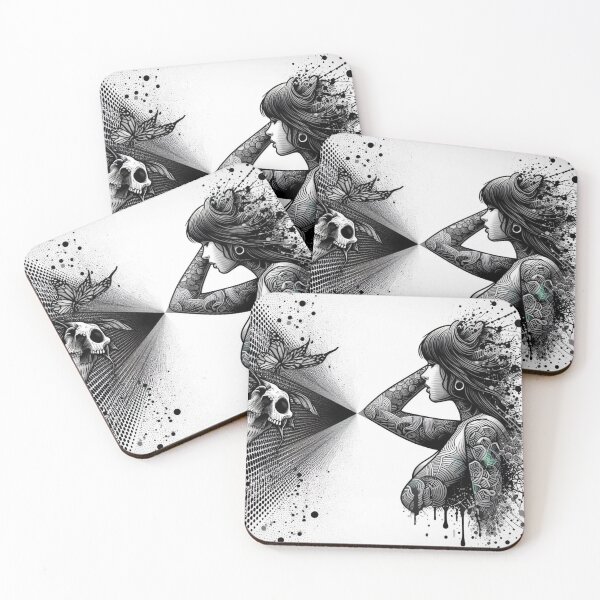 Item preview, Noir Blossom: Honeycomb Whispers designed and sold by badjershop.