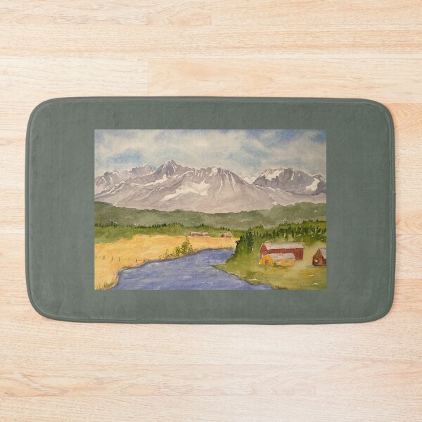 Item preview, Sawtooth Range- Idaho designed and sold by Diane Hall Watercolors.