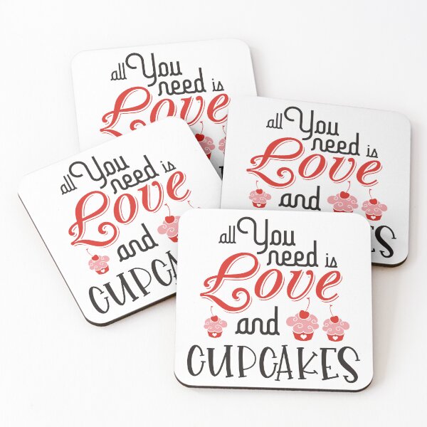 Item preview, Todo lo que necesitas es amor y pastelitos. designed and sold by Magico Paco.