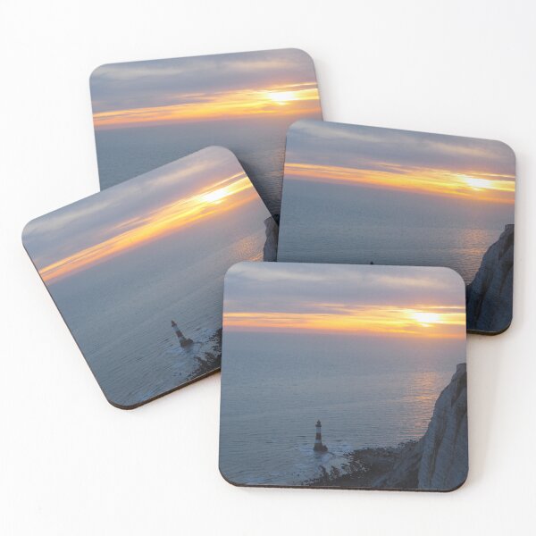 Item preview, Beachy Head Lighthouse during Sunset. designed and sold by GingerMan2550.